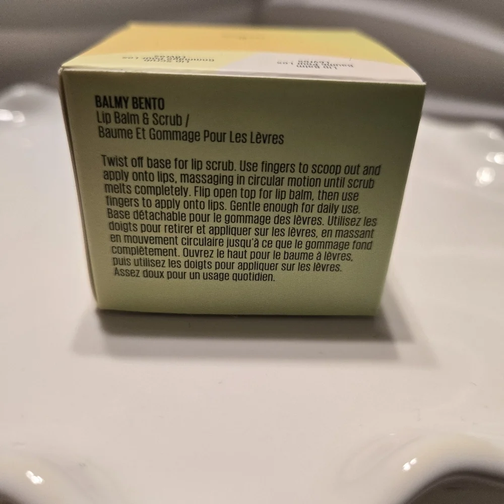 Kaja Balmy Bento Lip Balm & Scrub In Pina Colada